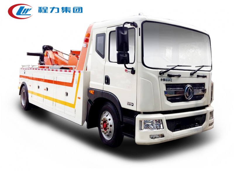 東風(fēng)D9多利卡一拖一清障車
