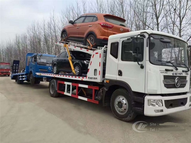 東風(fēng)D9一拖三清障車