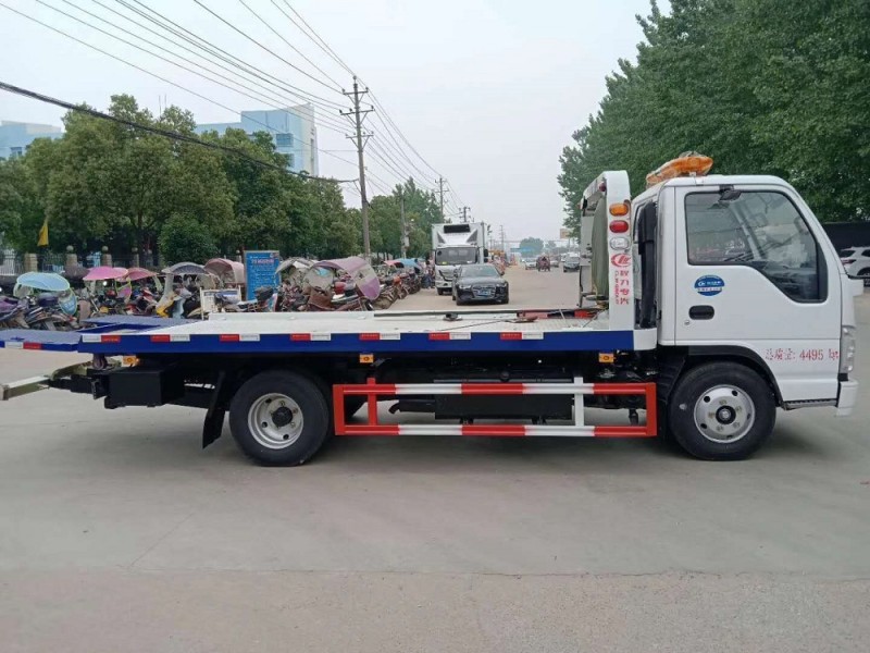 五十鈴藍(lán)牌一拖二清障車