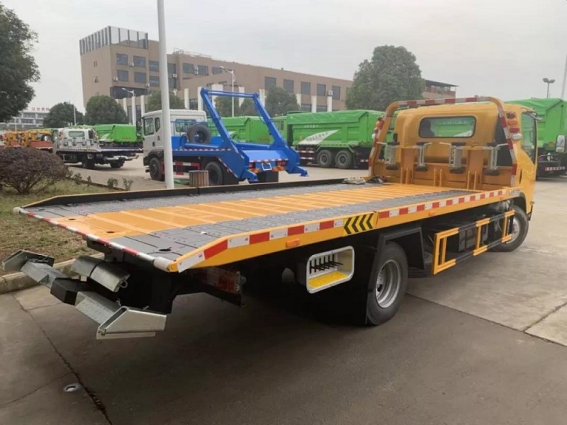 五十鈴(黃牌)一拖二清障車