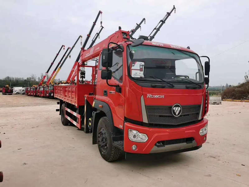 國六福田瑞沃隨車吊圖片